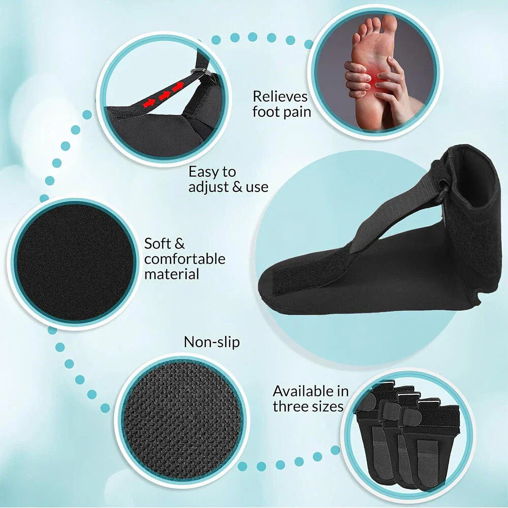 Plantar Fasciitis Night Splint Sock Adjustable Foot Support for Various Models