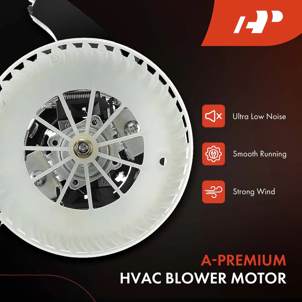 HVAC Blower Motor with Wheel Assembly for BMW 528i 535i XDrive 650Ci M5 (2008–2016)