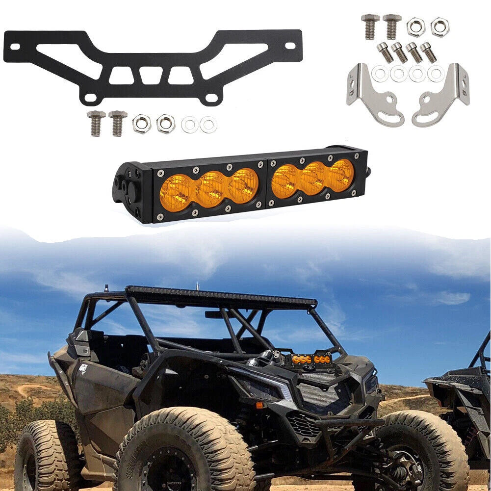 Shock Tower LED Light Bar Kit for Can-Am Maverick X3 (2016–2023)