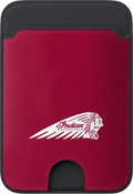 Card Wallet for Indian Motorcycle (W/Headdress Red W/Logo)