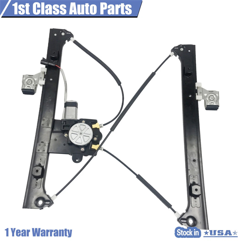 Front Left Power Window Regulator Motor for Chevy GMC (2002-2009)
