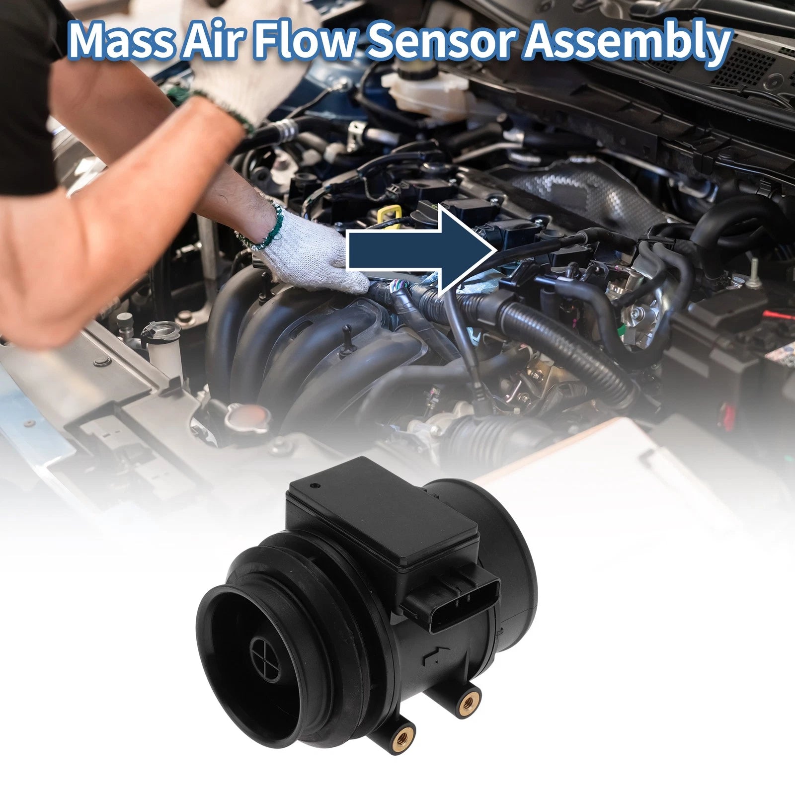 Mass Air Flow Sensor Assembly No.MF4232 for Toyota 4Runner (1996–1998)