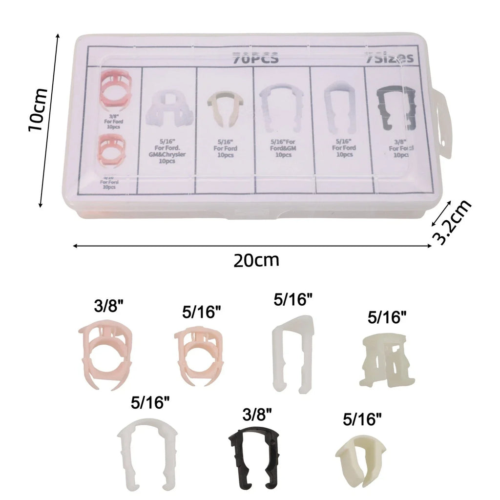Fuel Line Retainer Clips for Ford Cars