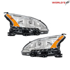 Headlight for Nissan Sentra (2013–2015) LED DRL Halogen Driver Passenger
