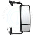 Passenger Side Towing Mirror for Volvo VNL (2004–2017) - Black Textured
