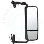 Passenger Side Towing Mirror for Volvo VNL (2004–2017) - Black Textured