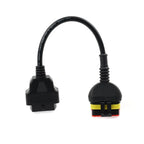 OBD2 Diagnostic Cable Adapter 6 to 16 Pin for Benelli Motorcycle