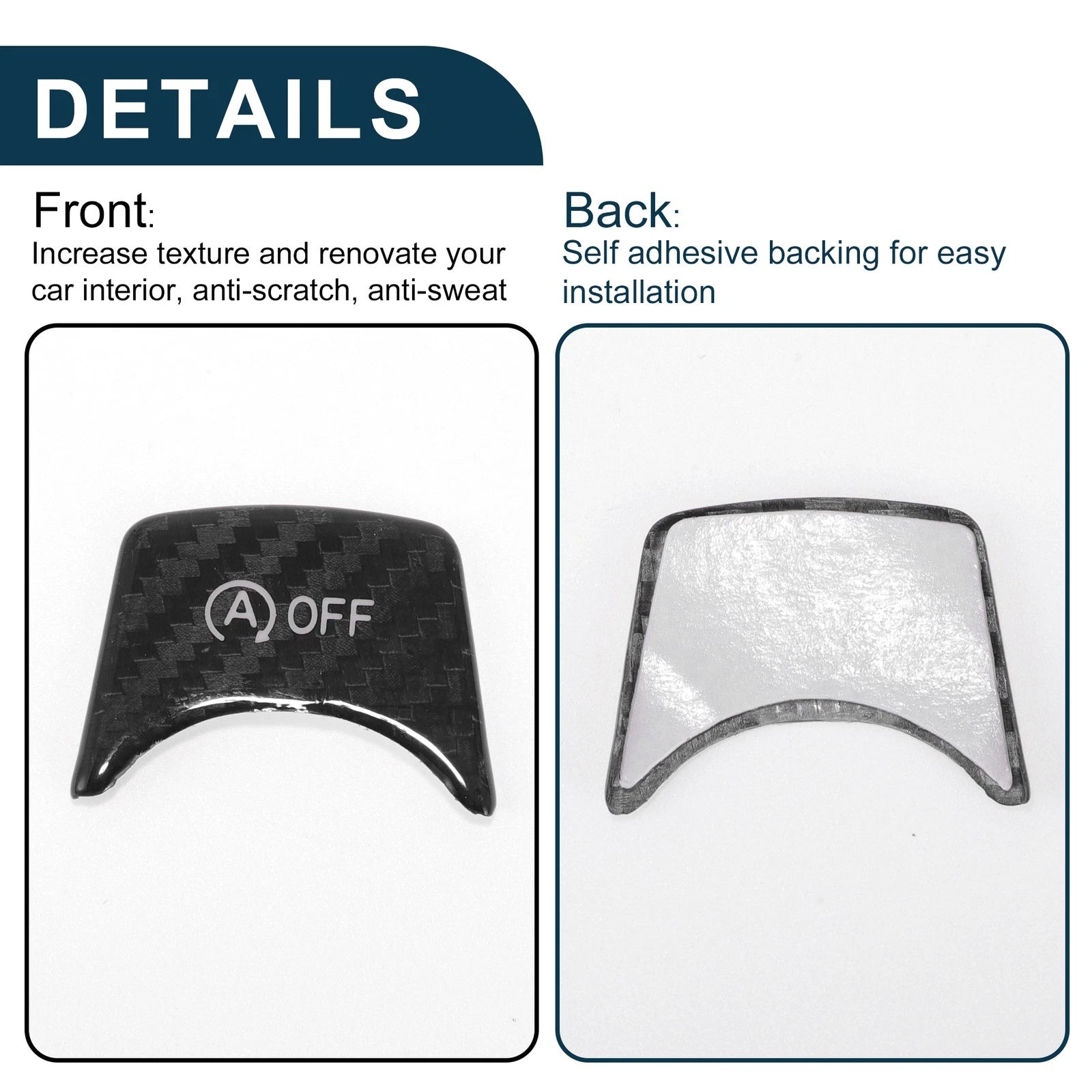 Start Stop Button Cover Sticker for BMW 3 4 Series (G20 F30 F31)