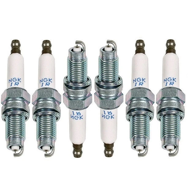 Set of 6 NGK Laser Iridium Spark Plugs for Audi TT Quattro VW Eos Touareg (2006–2015)