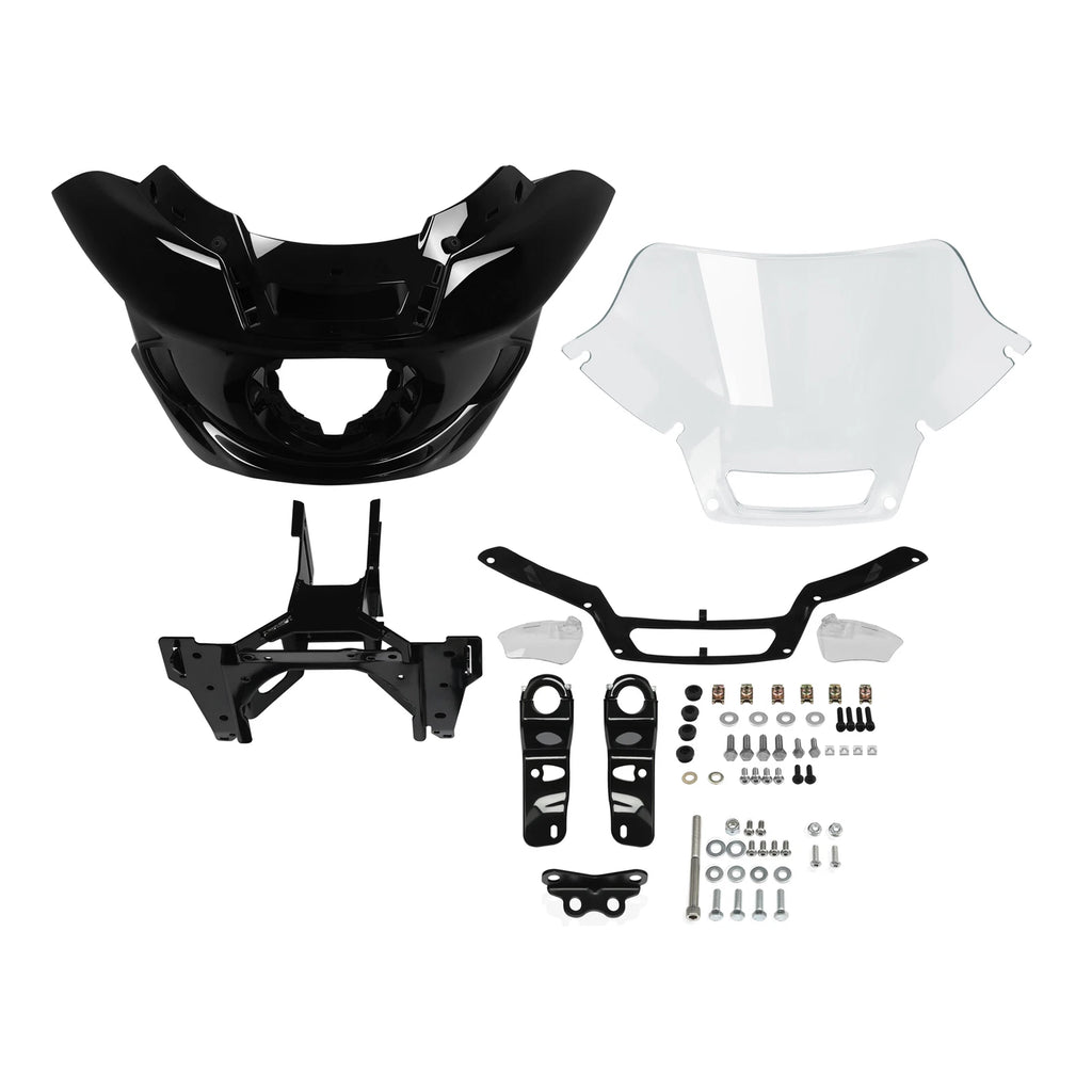 Headlight Fairing Windshield Bracket for Harley FXLRST Low Rider ST (2022–2025)