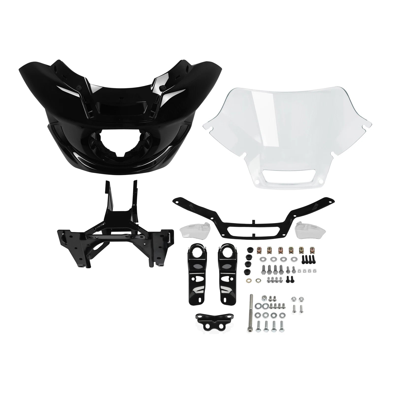 Headlight Fairing Windshield Bracket for Harley FXLRST Low Rider ST (2022–2025)