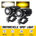 Pair LED Motorcycle Headlights for Make Model 