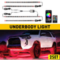 2X RGB LED Neon Chassis Light Kit for Honda Subaru Nissan