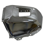 Replacement Chrome Driver Side Front Bumper End w/Park Assist Sensor Holes