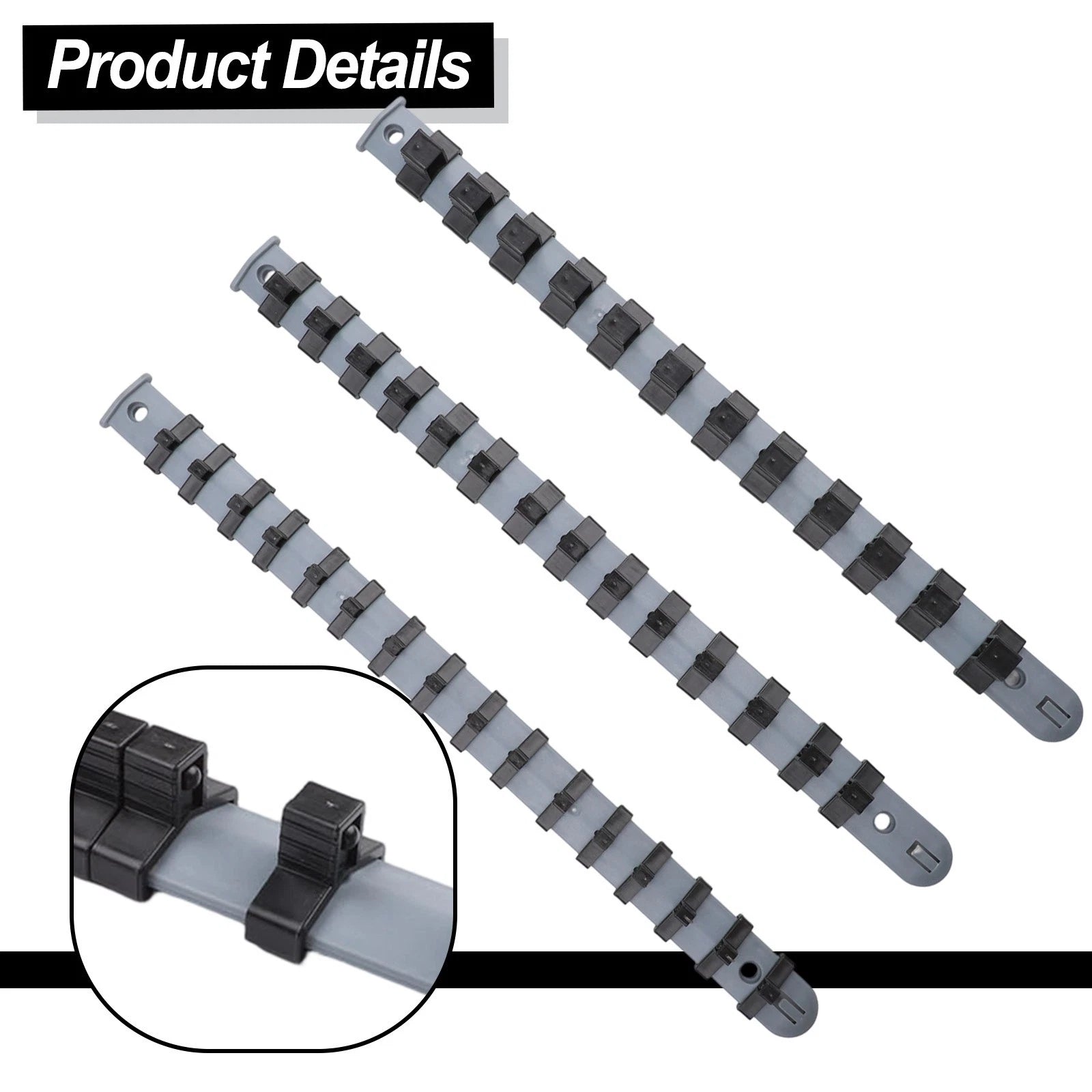 Socket Rail Holder for Loose Sockets (34cm/14inch)