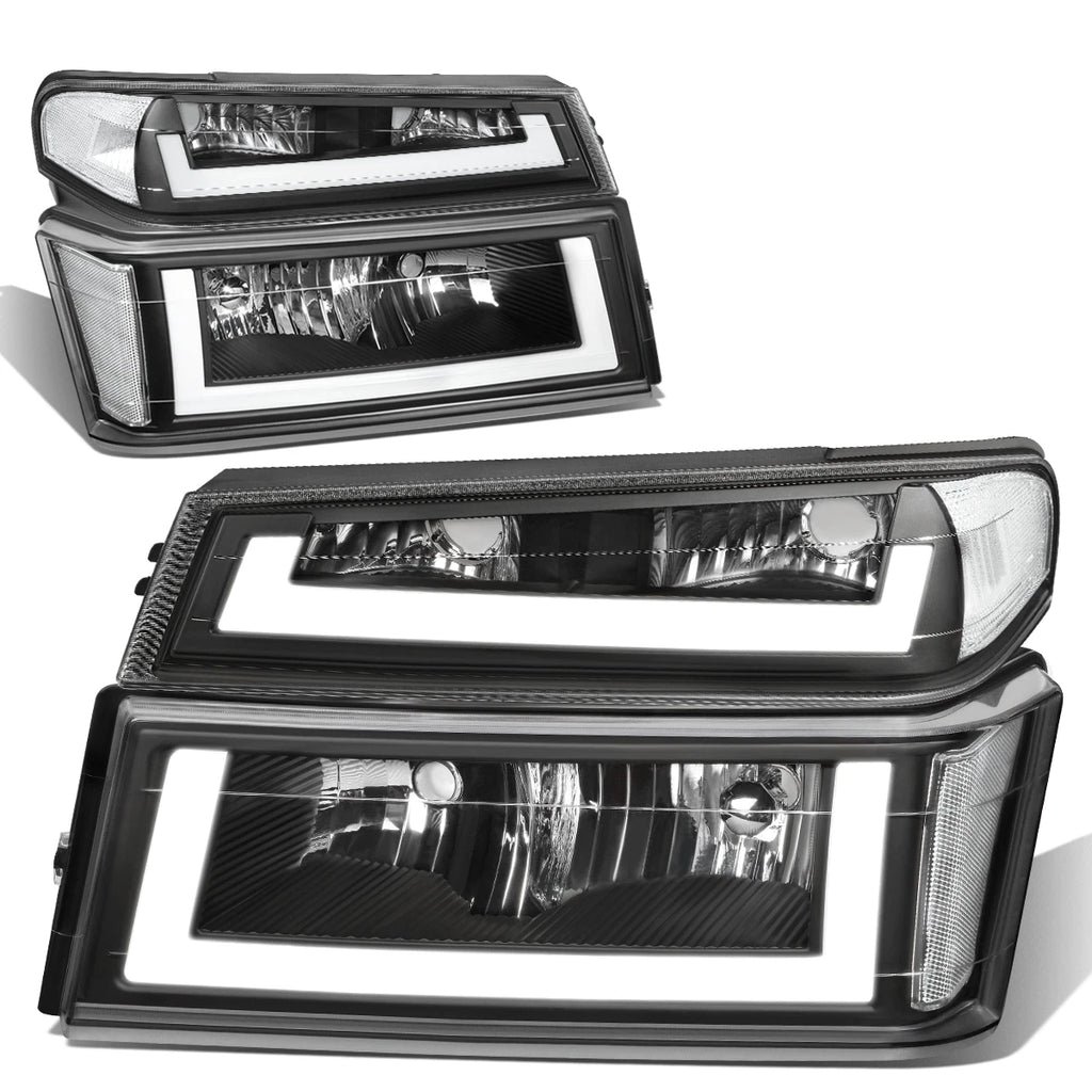 LED DRL Headlight Bumper Lamps for Colorado Canyon (2004–2012)