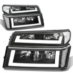 LED DRL Headlight Bumper Lamps for Colorado Canyon (2004–2012)