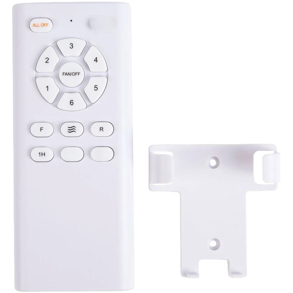 Ceiling Fan with 6-Speed Remote Control for Small Rooms (50W)