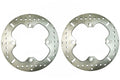 Set of 2 Precision Brake Rotors for Kawasaki 41080-0712
