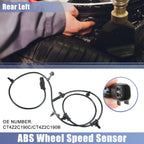 Rear Left ABS Wheel Speed Sensor No. CT4Z2C190C for Ford Edge (2011–2014)
