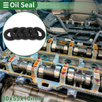 Set of 5 Oil Seal TG4 Lip Seal Ring NBR Rubber 30x55x10mm