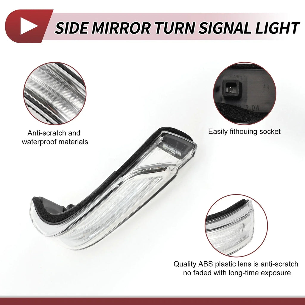 Car Mirror Turn Signal Light for Hyundai Azera 2009-2010 Right LED