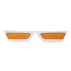 Front Bumper Reflector Light Yellow for Audi A4 B9 (2017-2019)