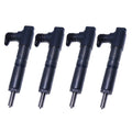 Set of 4 Fuel Injectors 7000724 7020613 1J700-53002 for Kubota V2607 (2000–2023)