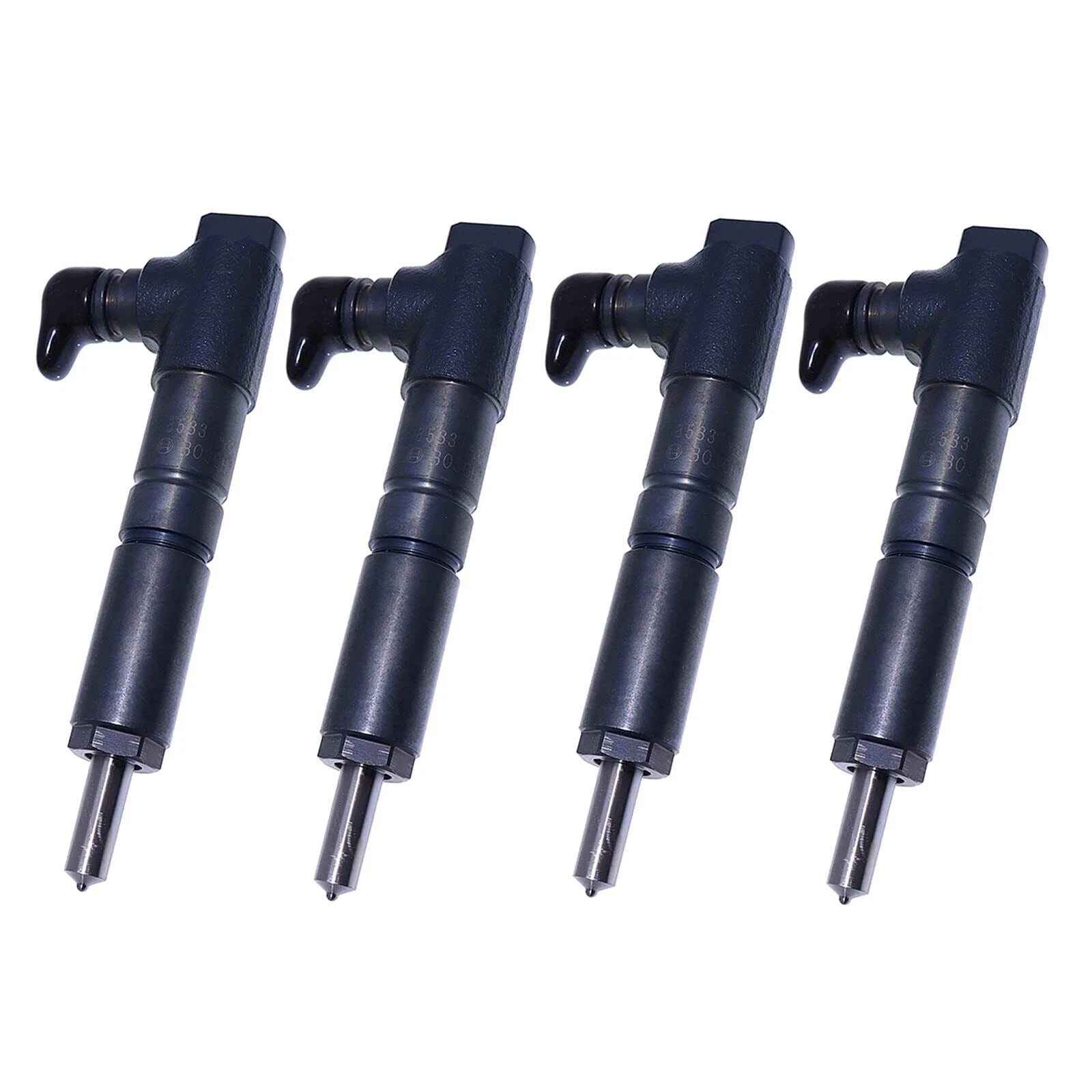 Set of 4 Fuel Injectors 7000724 7020613 1J700-53002 for Kubota V2607 (2000–2023)