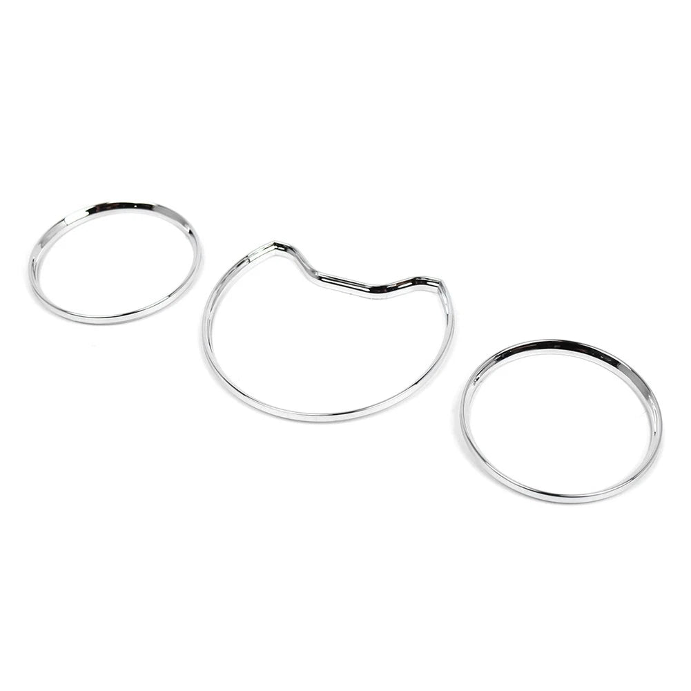 Speedometer Gauge Dial Rings Bezel Trim for Mercedes Benz C E CLK (1997–2009)