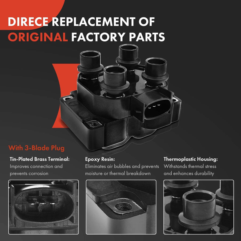 2X Ignition Coils & 8X Iridium Spark Plugs for Ford F-150