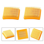 2Pcs Air Filter for FS89 FS91 FS131 FS111 (4180-141-0300B, 93353)