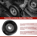 Accessory Drive Belt Idler Pulley for Dodge Ram 1500 2500 3500 (2002–2023)