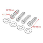 4 Point Docking Hardware Kit for Harley Touring Street Road King Glide (14-23)