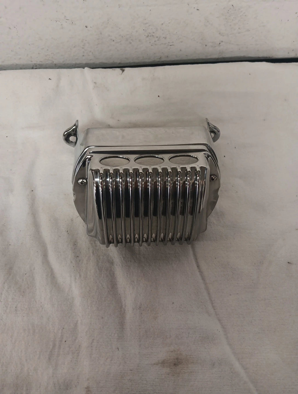 Chrome Regulator/Rectifier Cover for Harley Davidson Streetglide (2009)