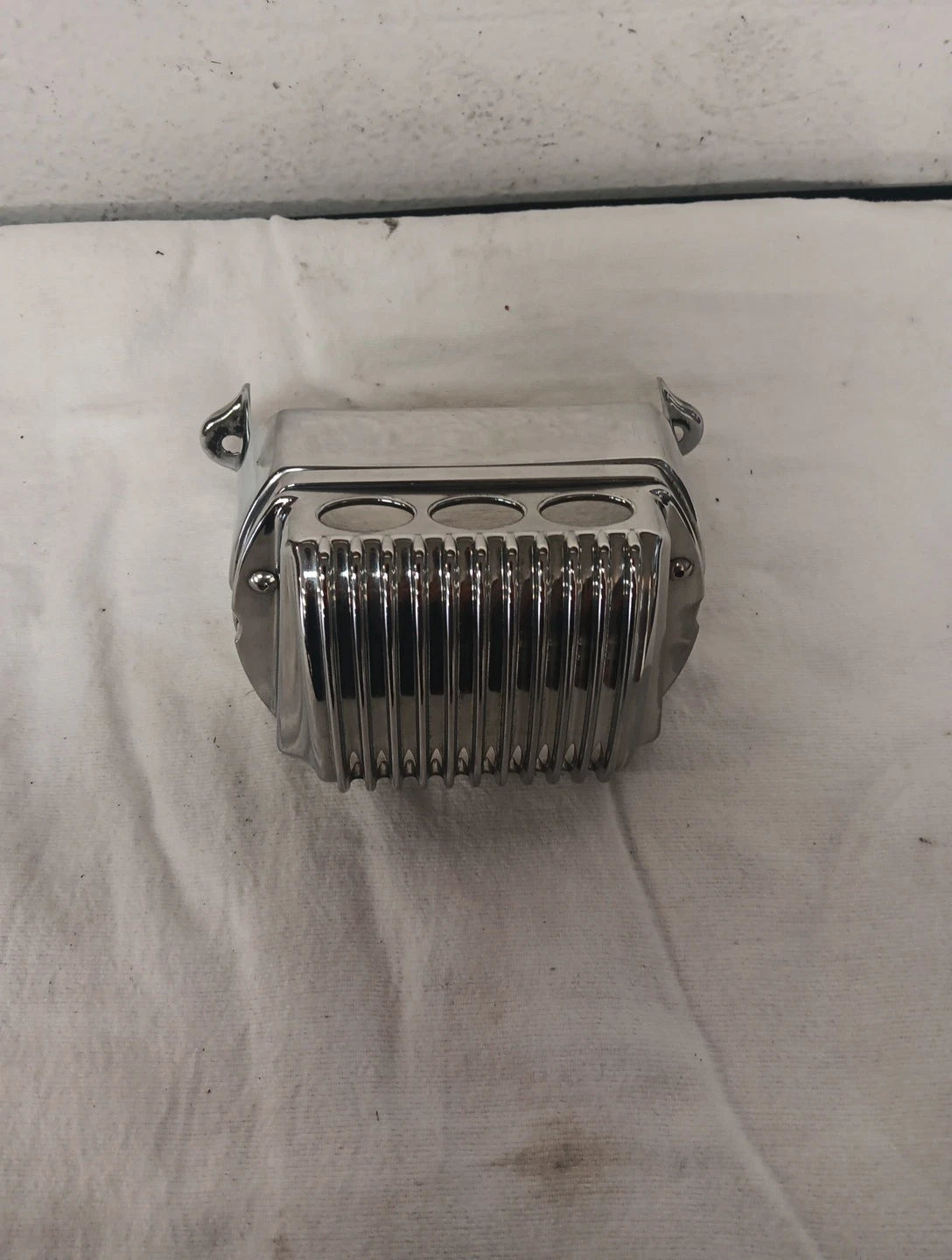 Chrome Regulator/Rectifier Cover for Harley Davidson Streetglide (2009)