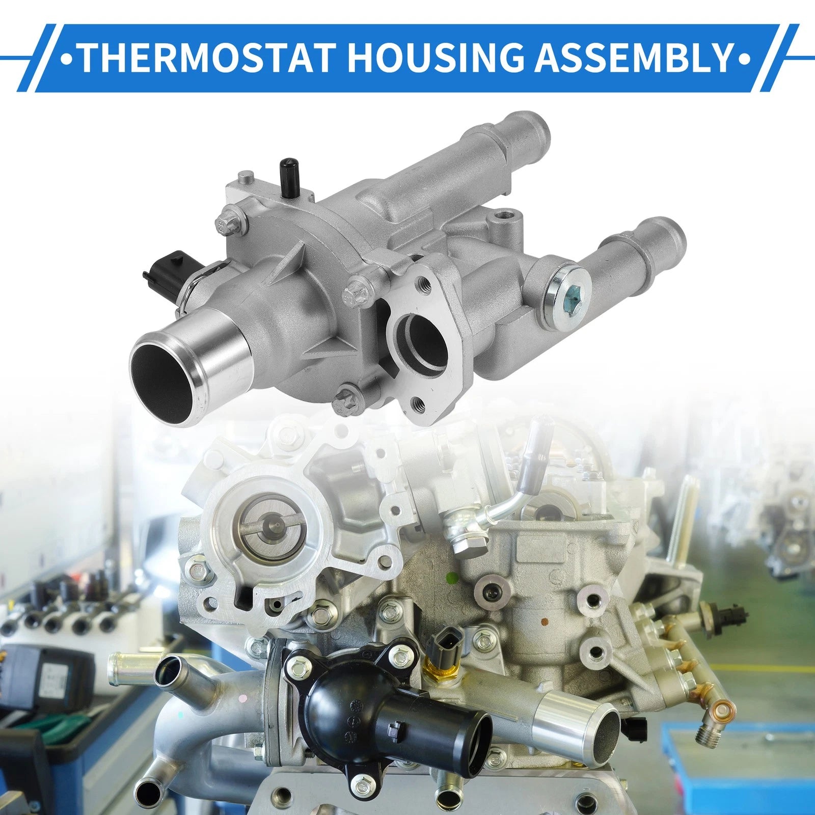 Thermostat Housing Assembly for Chevy Cruze (2011–2016) 25192228/25199824