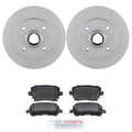 Bosch Rear Disc Brake Rotors & Ceramic Brake Pads Kit for A3 Quattro GTI Tiguan (2006–2021)