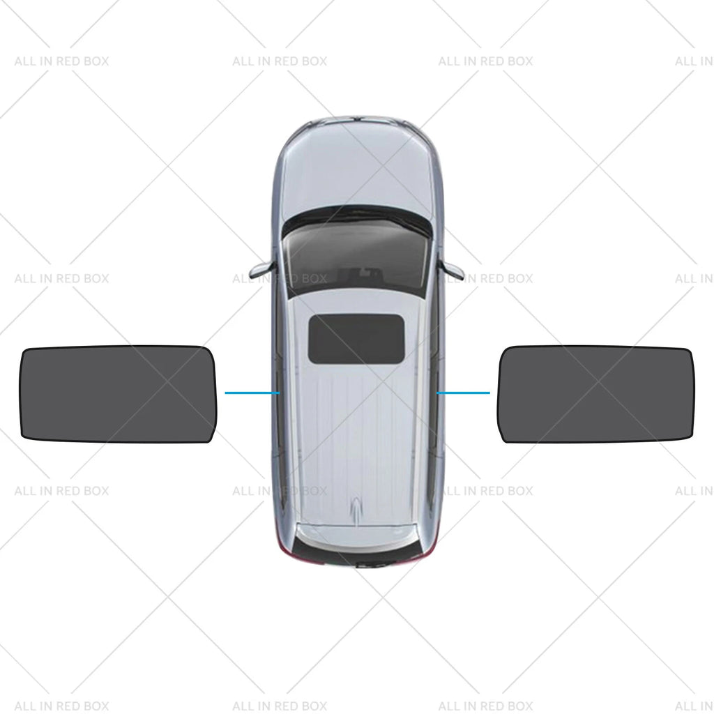 2X Rear Port Window Magnetic Mesh Sunshades for Kia Carnival (2020–2023)