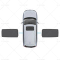 2X Rear Port Window Magnetic Mesh Sunshades for Kia Carnival (2020–2023)