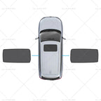 2X Rear Port Window Magnetic Mesh Sunshades for Kia Carnival (2020–2023)