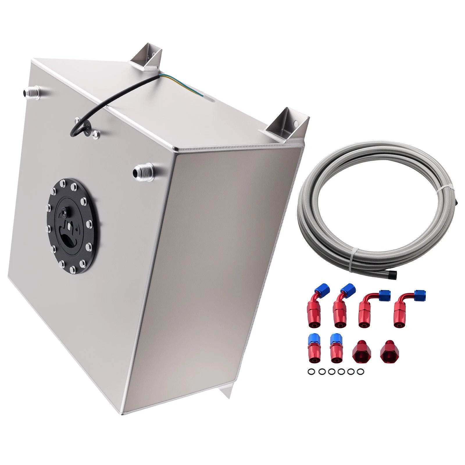 10 Gal Aluminum Racing Fuel Tank for Street Rod Hot Rod Track Car