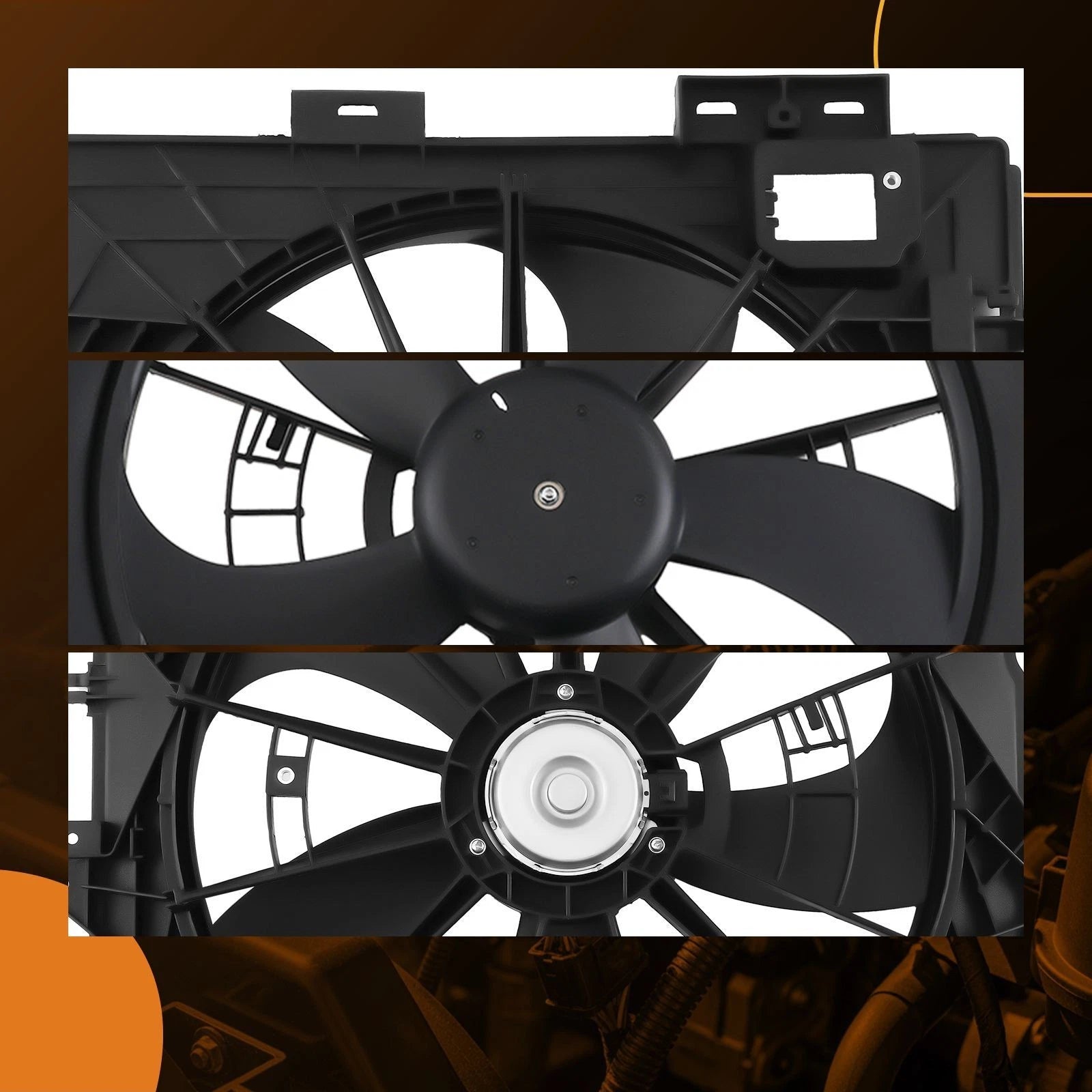Radiator Cooling Fan for Cadillac CTS 3.0L/3.6L (2009–2014)