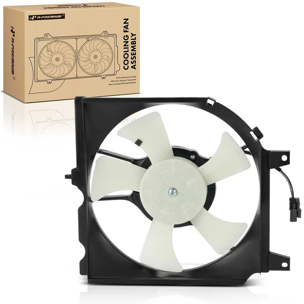 Cooling Fan Assembly with Shroud for Nissan Sentra (1991–1999) 200SX (1995–1998)