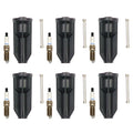 Denso 6 Double Platinum Spark Plugs & Coil Boots Kit for Buick Rainier (2004–2007)
