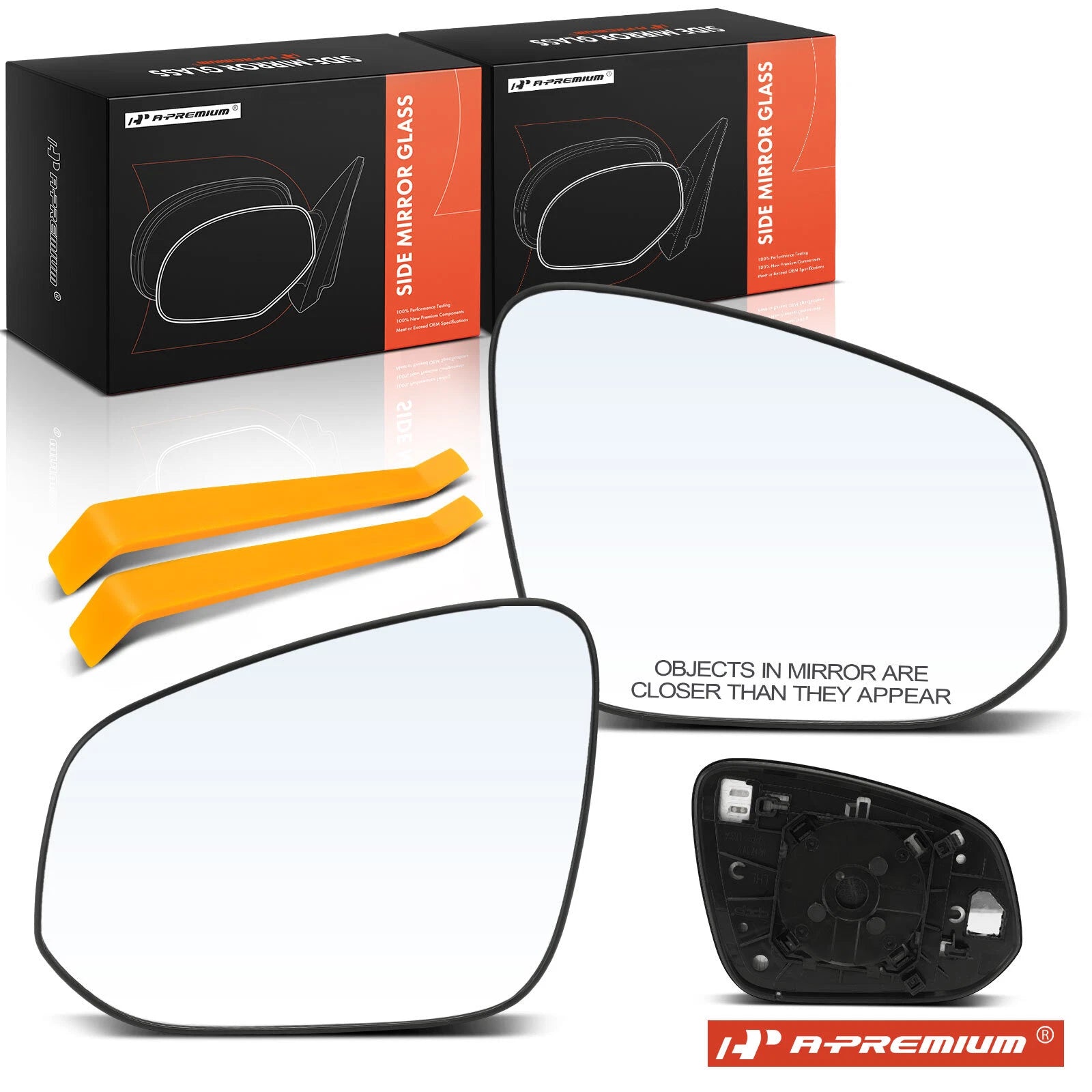Heated Manual Mirror Glass for Toyota RAV4 (2019-2024)