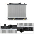 Aluminum Core Radiator for Suzuki Esteem Sedan 1995–2000 1.6L AT DPI-2085