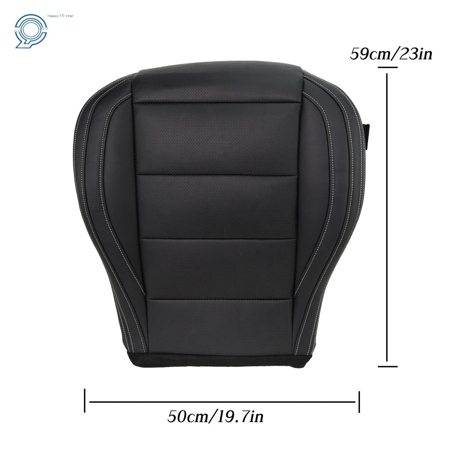 Front Left Driver Bottom Seat Cover for Ford Mustang GT V6 (2015-2023) Perforated