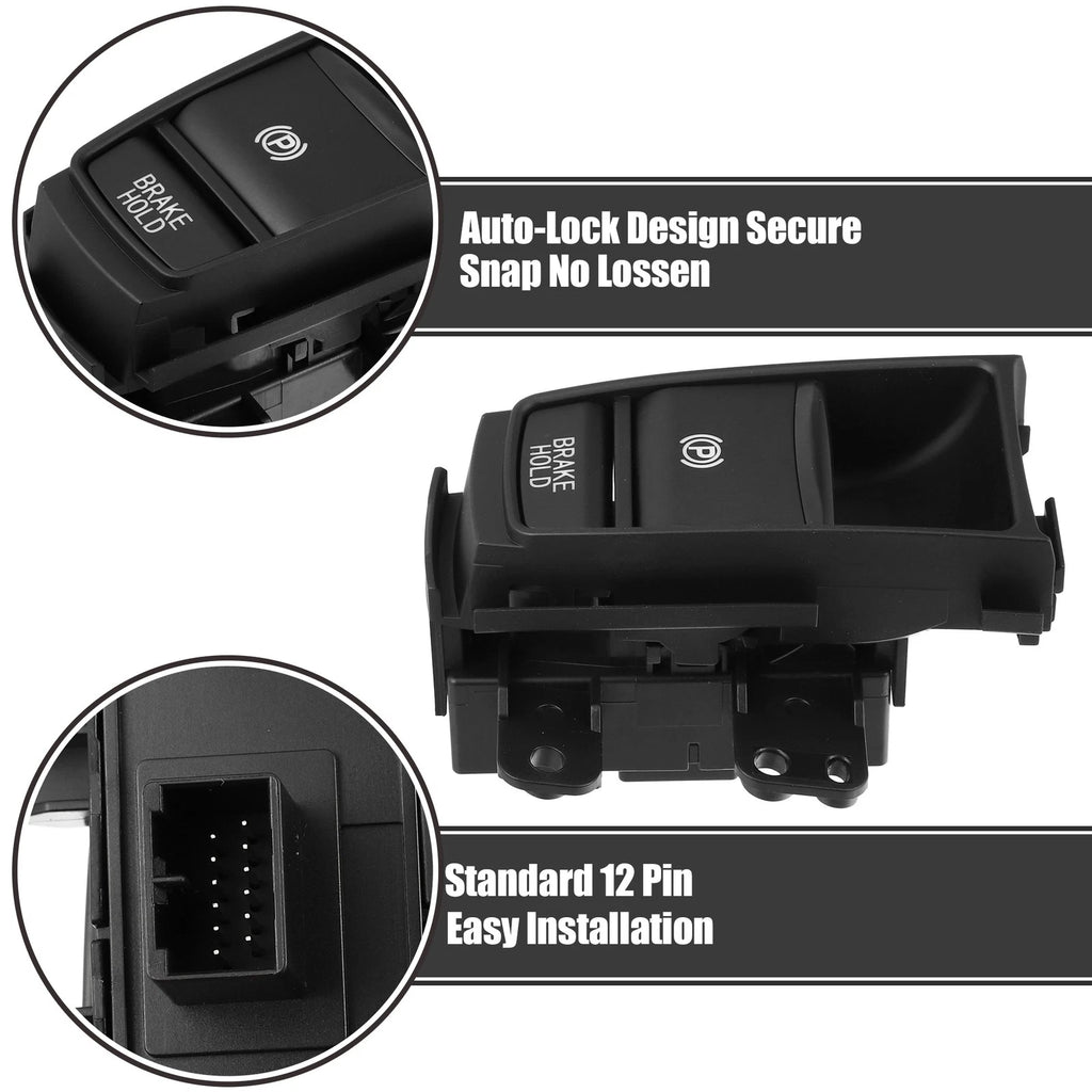 Hand Brake Button Parking Switch for Honda HR-V (2016–2019) 35355-T7A-J01