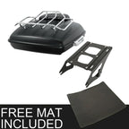 Razor Trunk Backrest Mount Rack for Harley Touring Street Road Glide (2014–2023)